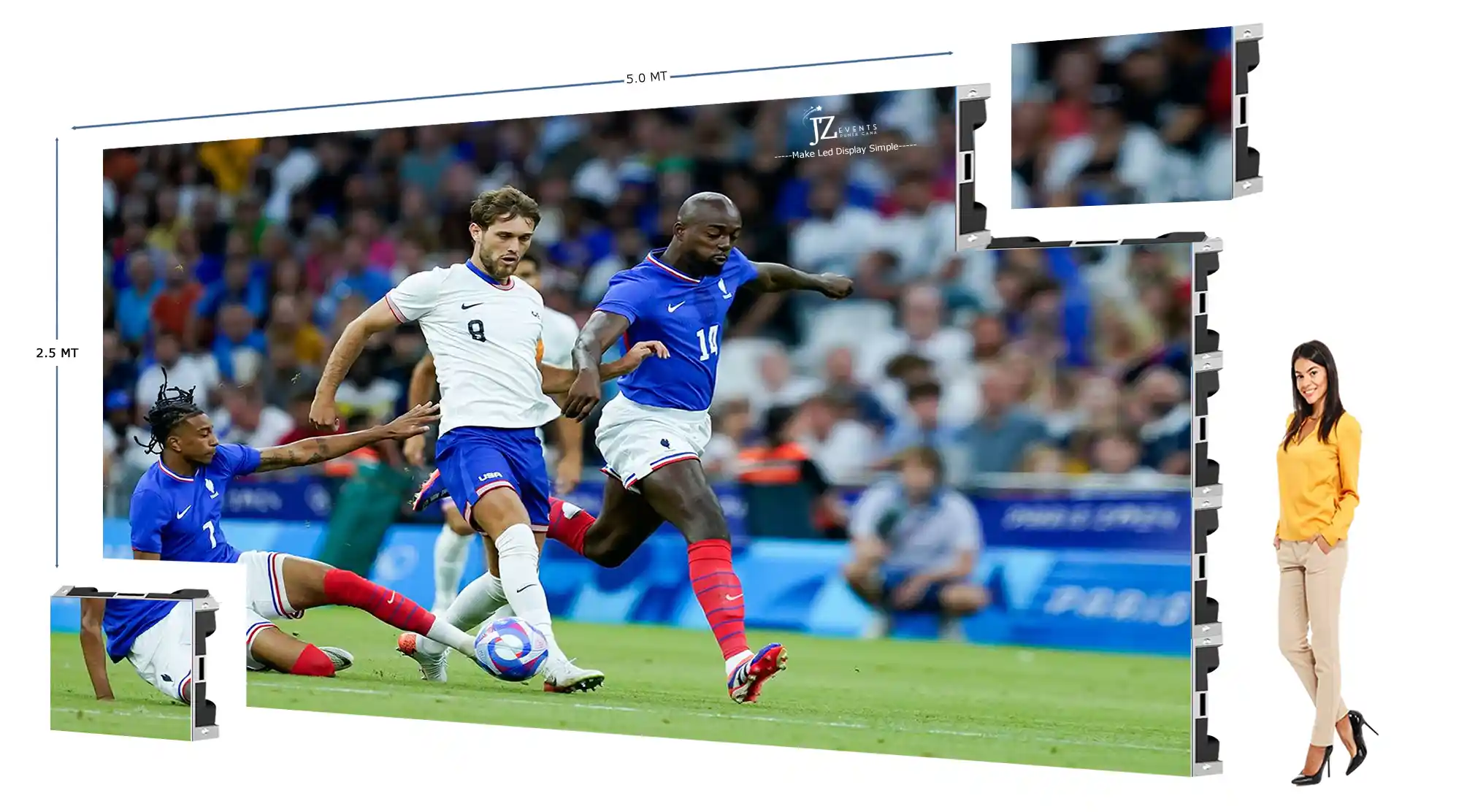 12.5 mt² Led Video Screen